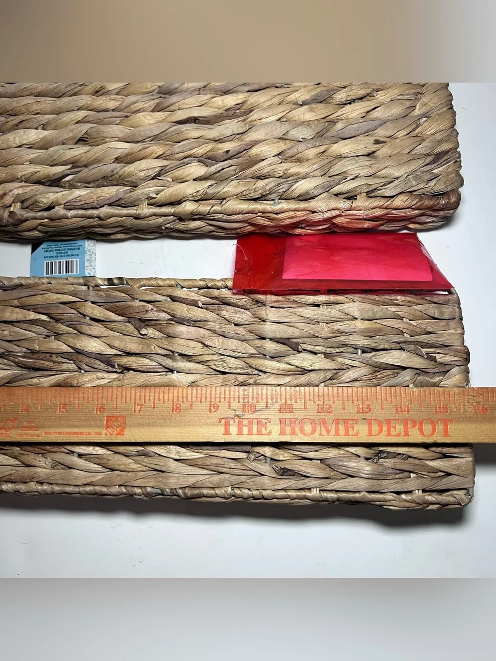 2 New Water Hyacinth Shelves/Baskets Hobby Lobby